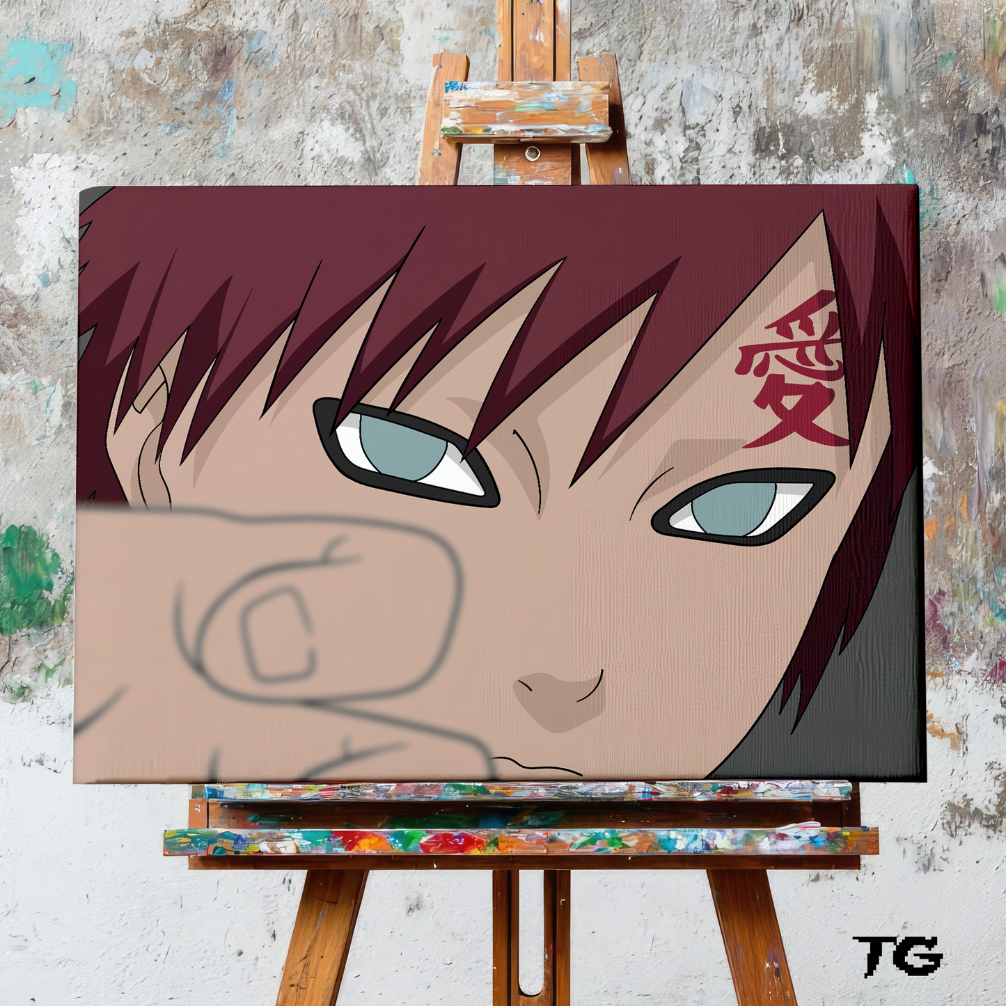 Sand Coffin (Canvas)